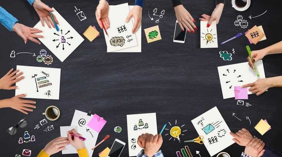 Etapas del proceso del método de los escenarios escenarios